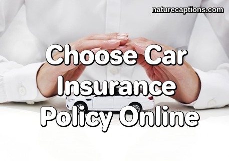 Choose Car Insurance Policy Online
